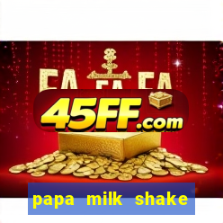 papa milk shake click jogos